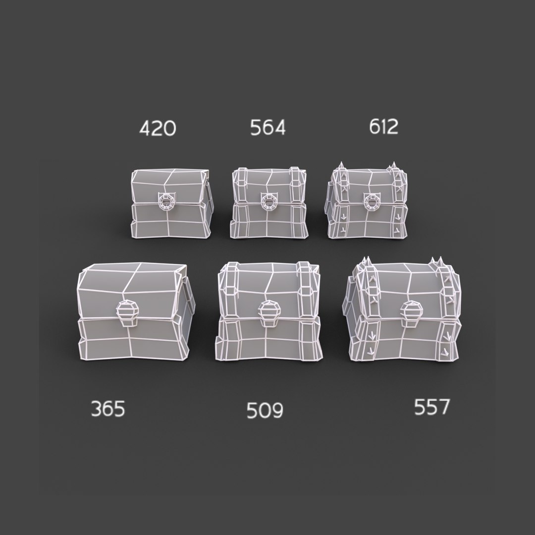 3D wooden chests https://p.turbosquid.com/ts-thumb/HJ/33Qtky/GAaLZlls/chest1200x1200_5/jpg/1583591942/1920x1080/fit_q87/0dced0db7754719a855edad971c391a11ab4cd03/chest1200x1200_5.jpg