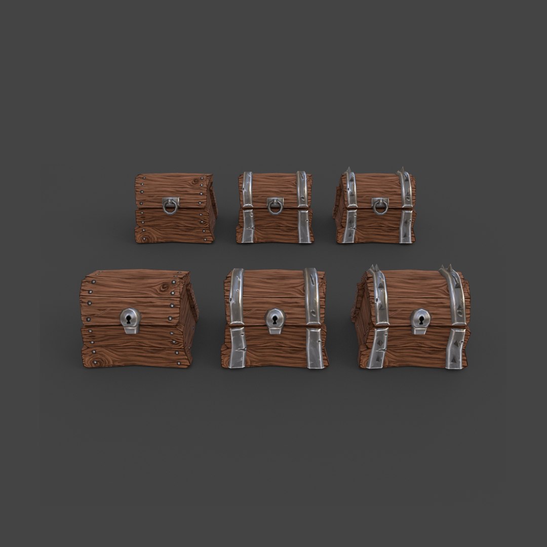 3D wooden chests https://p.turbosquid.com/ts-thumb/HJ/33Qtky/h9m714Yk/chest1200x1200_4/jpg/1583591930/1920x1080/fit_q87/a8fbaed3d26ea09f5bc3e025da333d2ac5e69ff8/chest1200x1200_4.jpg