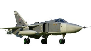 3D Su-24 M Fencer model