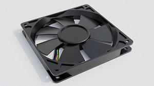 3D Computer Cpu Fan