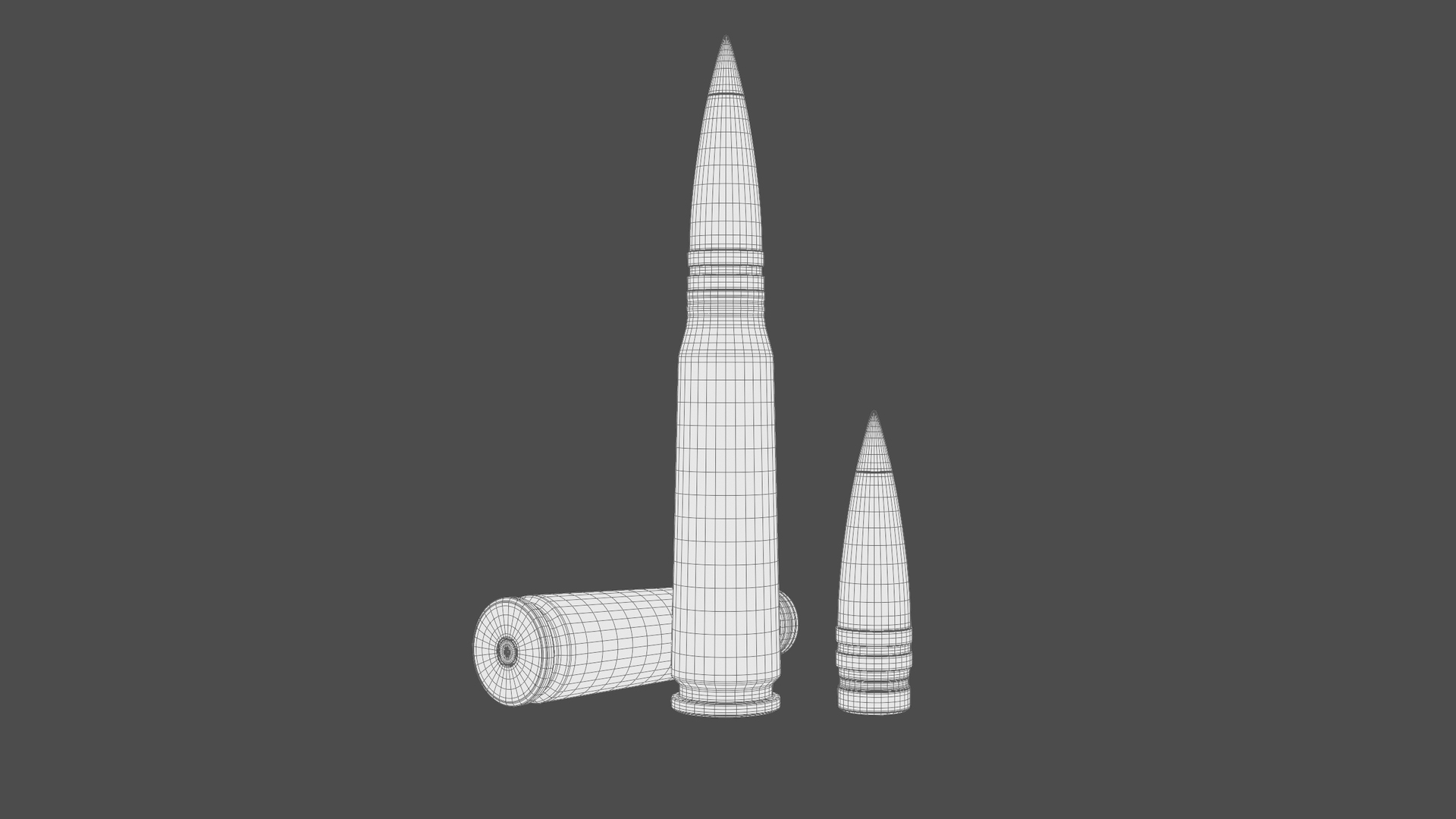 3D Cal 50 Cartridge Model - TurboSquid 1342260