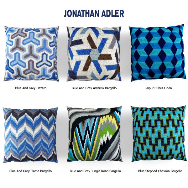 Jonathan adler bargello top pillow