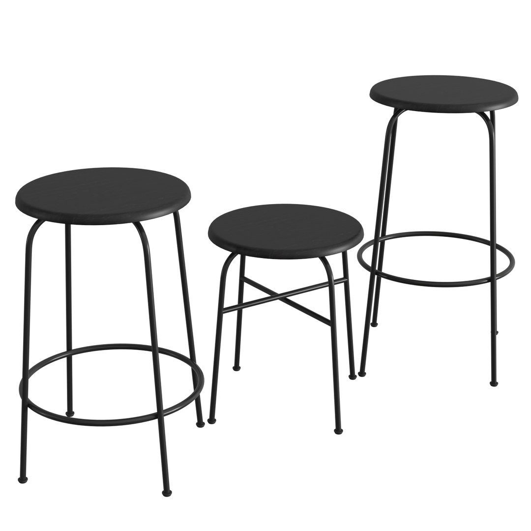 Afteroom Bar Stool 3D Model - TurboSquid 1945989