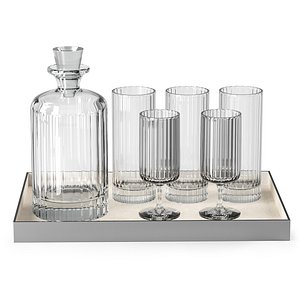 Glass set by Richard Brendon