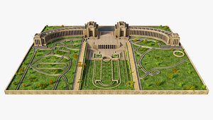 Palais de Chaillot 3D model