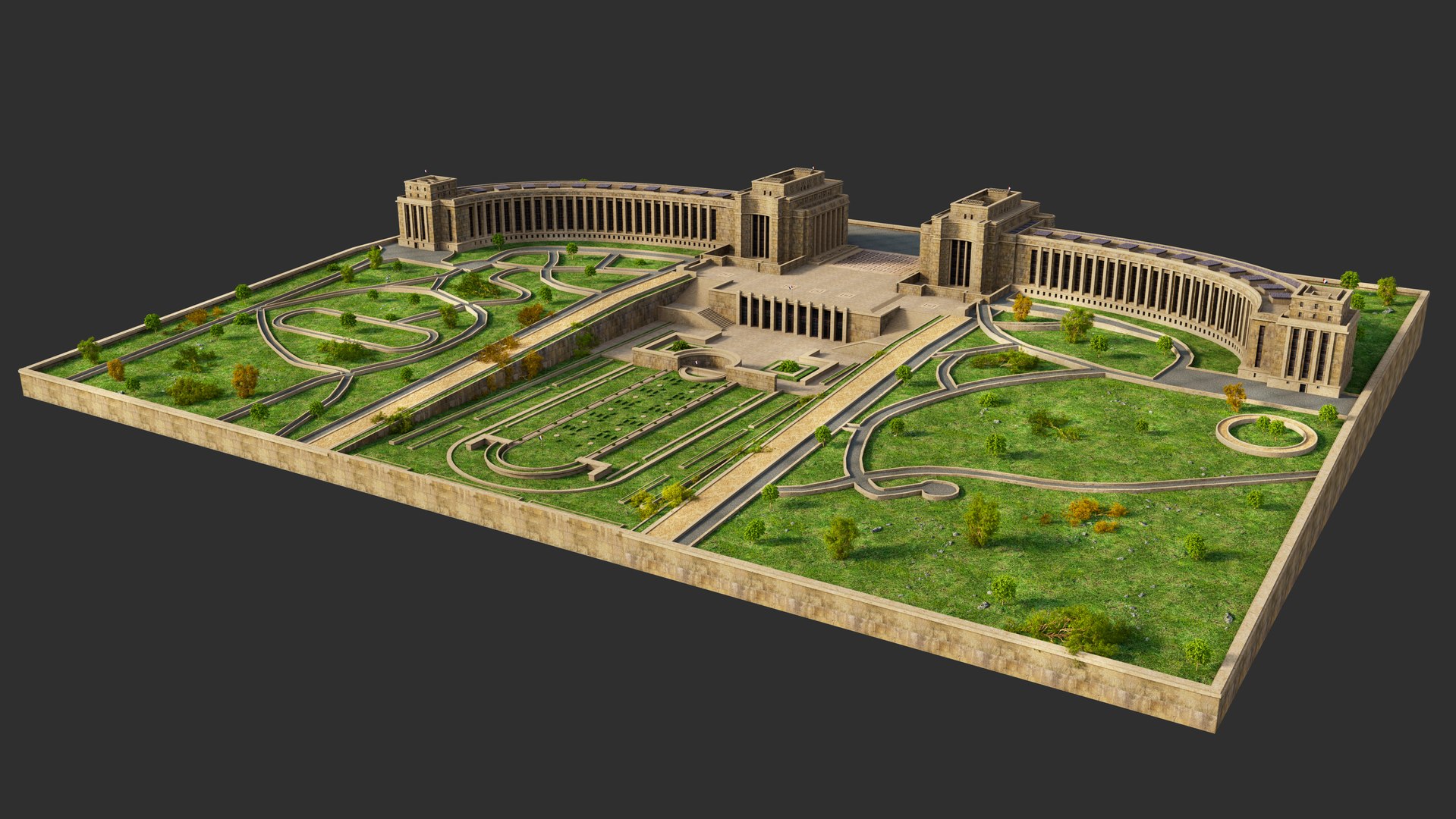 Palais de Chaillot 3D model https://p.turbosquid.com/ts-thumb/HJ/F5LYSc/sz/chaillot6/jpg/1737751948/1920x1080/fit_q87/d001f5934ed1558724f0455d0518fecac942333a/chaillot6.jpg