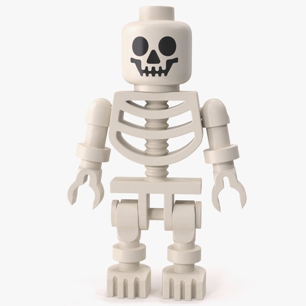Daddy bevæge sig budget 3D original lego skeleton minifigure - TurboSquid 1280127
