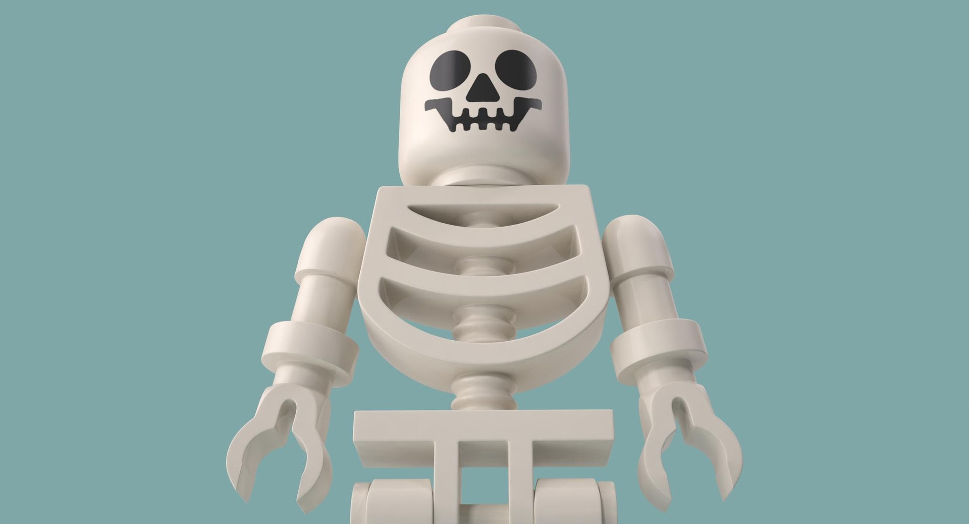 3D original lego skeleton minifigure - TurboSquid 1280127
