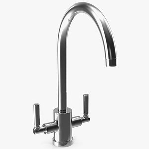 Monobloc Kitchen Mixer Tap Chrome