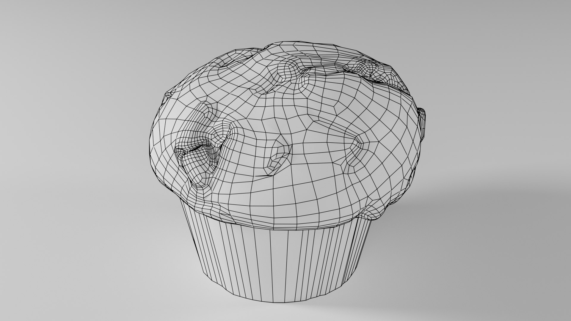 3D Muffin Model - TurboSquid 1800708