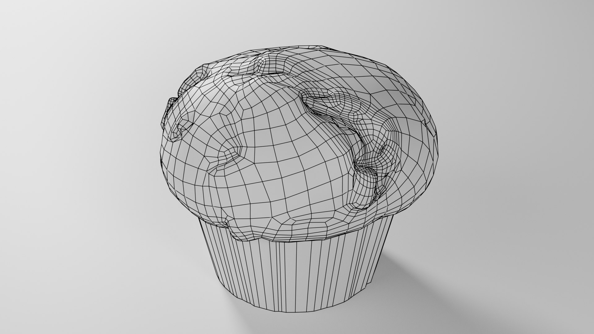 3D Muffin Model - TurboSquid 1800708
