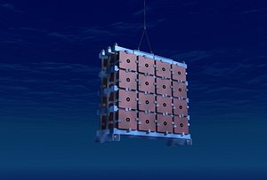 3d modern hydrophone model