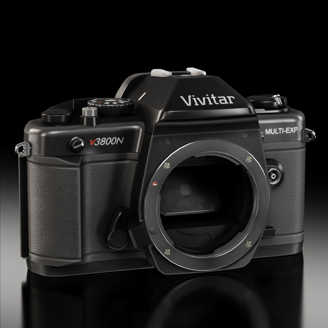 Vivitar V3800n Camera Vivitar V3800n Body 3d Max