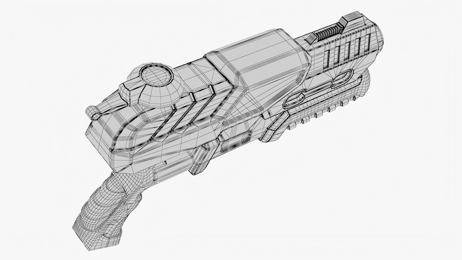WaterGun 01 G Model - TurboSquid 2223240