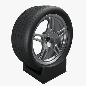 Realistic Car Wheel