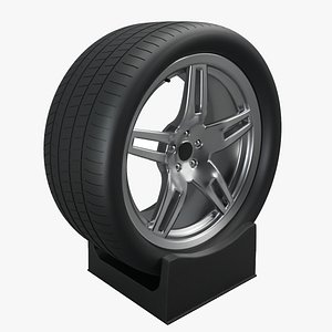Realistic Car Wheel