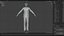 Rigged Modular Character - Asian Man 3D model - ME2 - Blender UE5 C4D
