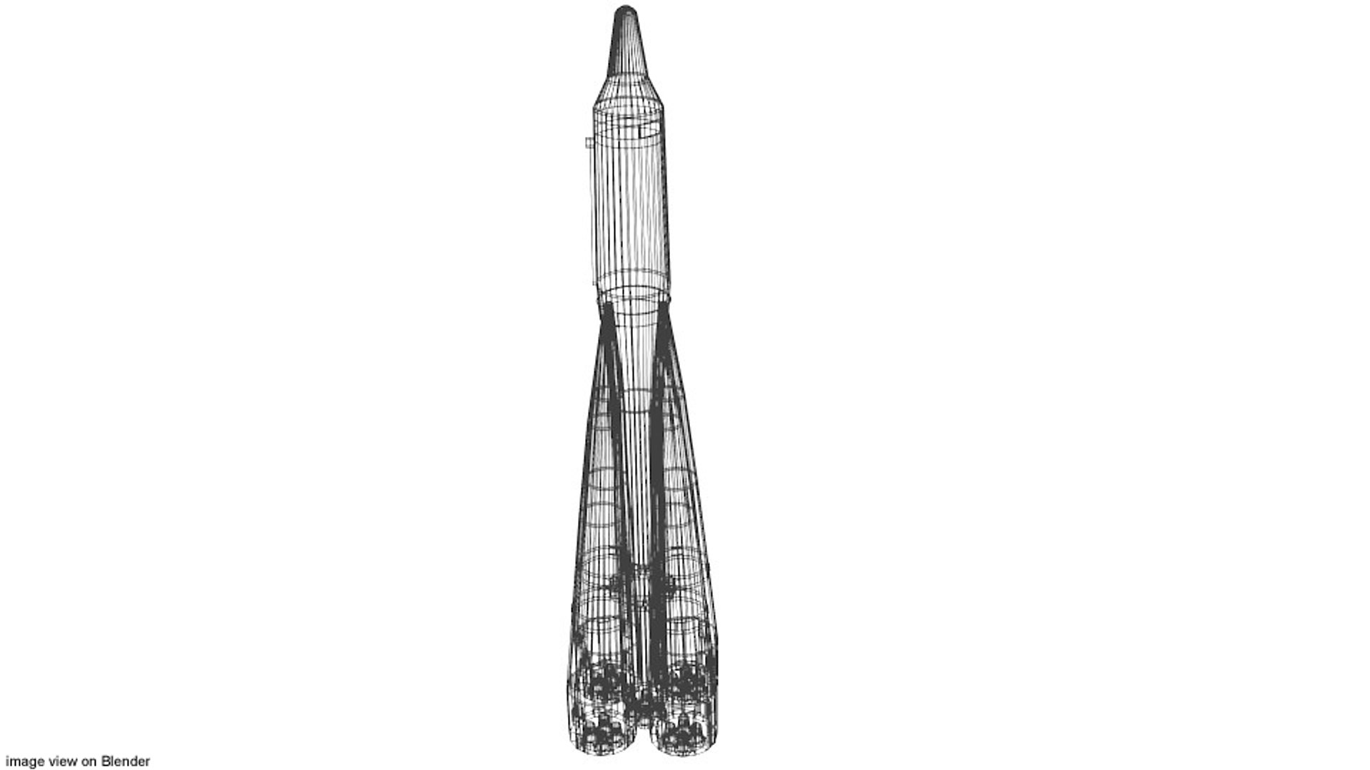 Rocket R-7 Semyorka Model - TurboSquid 1258983