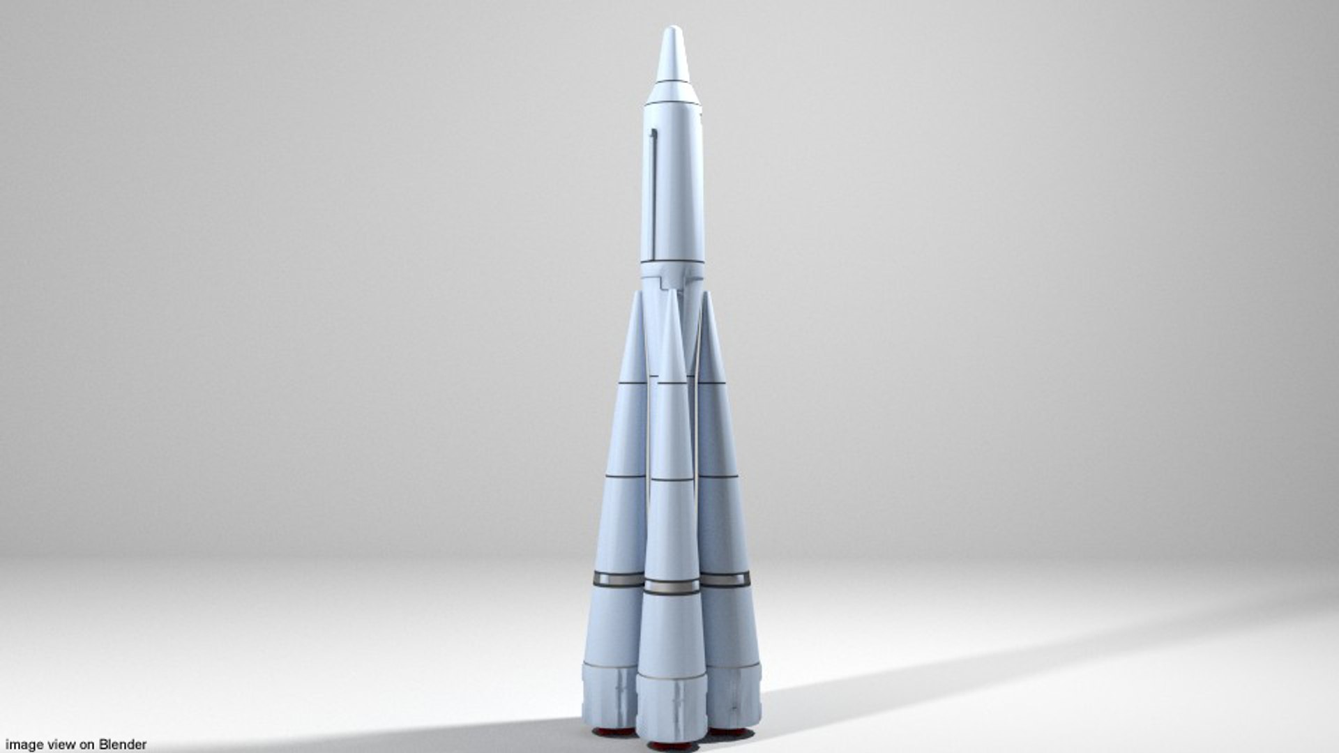 Rocket R-7 Semyorka Model - TurboSquid 1258983