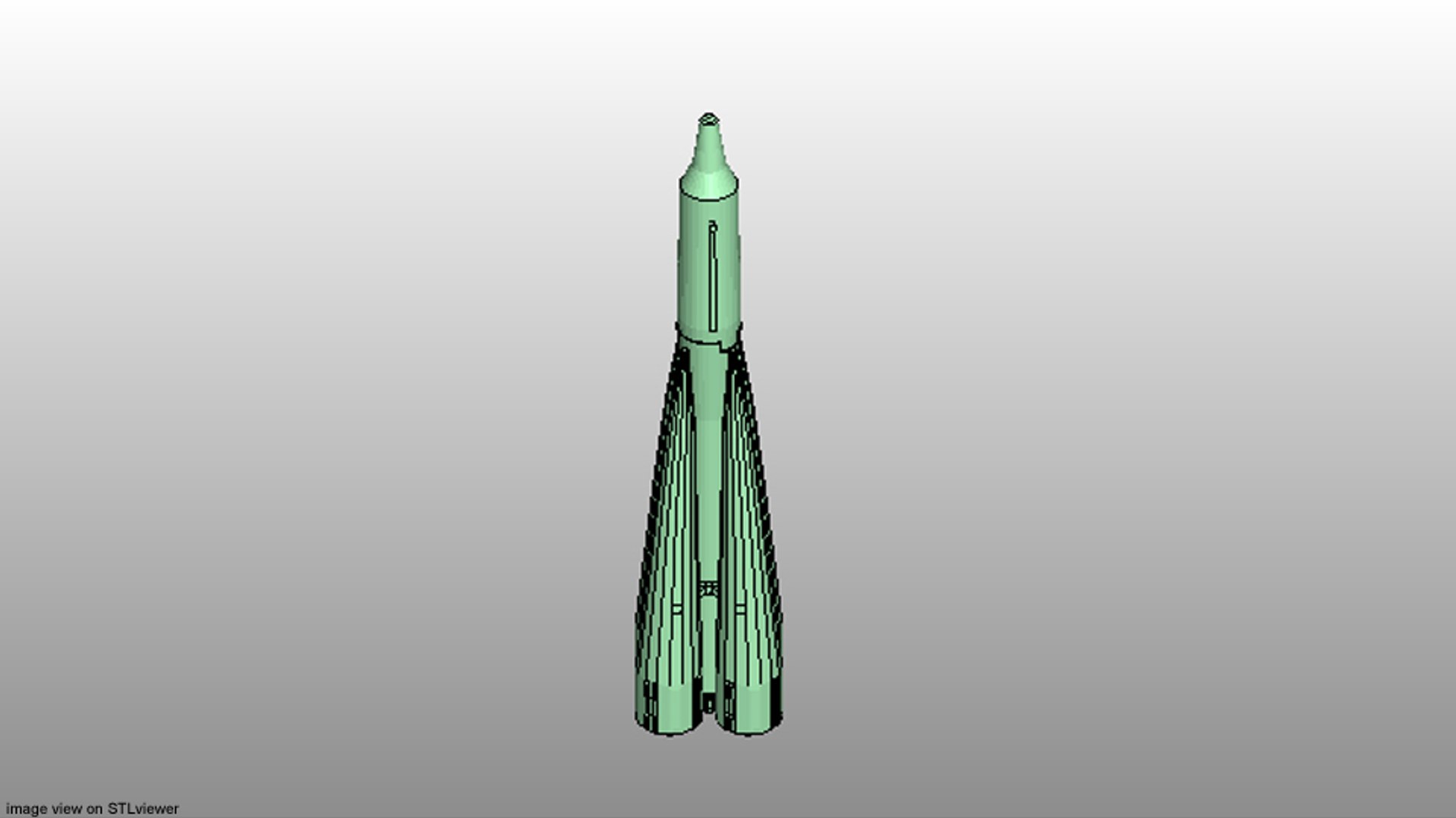 Rocket R-7 Semyorka Model - TurboSquid 1258983