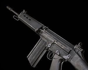 FN FAL AAA Game Ready PBR Low-poly 3D model
