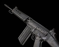 FN FAL AAA Game Ready PBR Low-poly 3D model