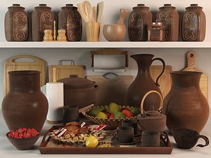 Kitchen decoration set