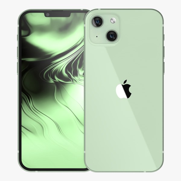 Apple iPhone 13 Grün 3D-Modell - TurboSquid 1740323