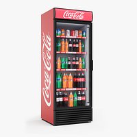 Coca-Cola Commercial Fridge Small