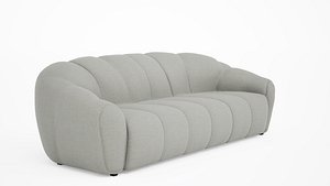 Modern Luxury Sofa 3D Model  High Quality 3D model