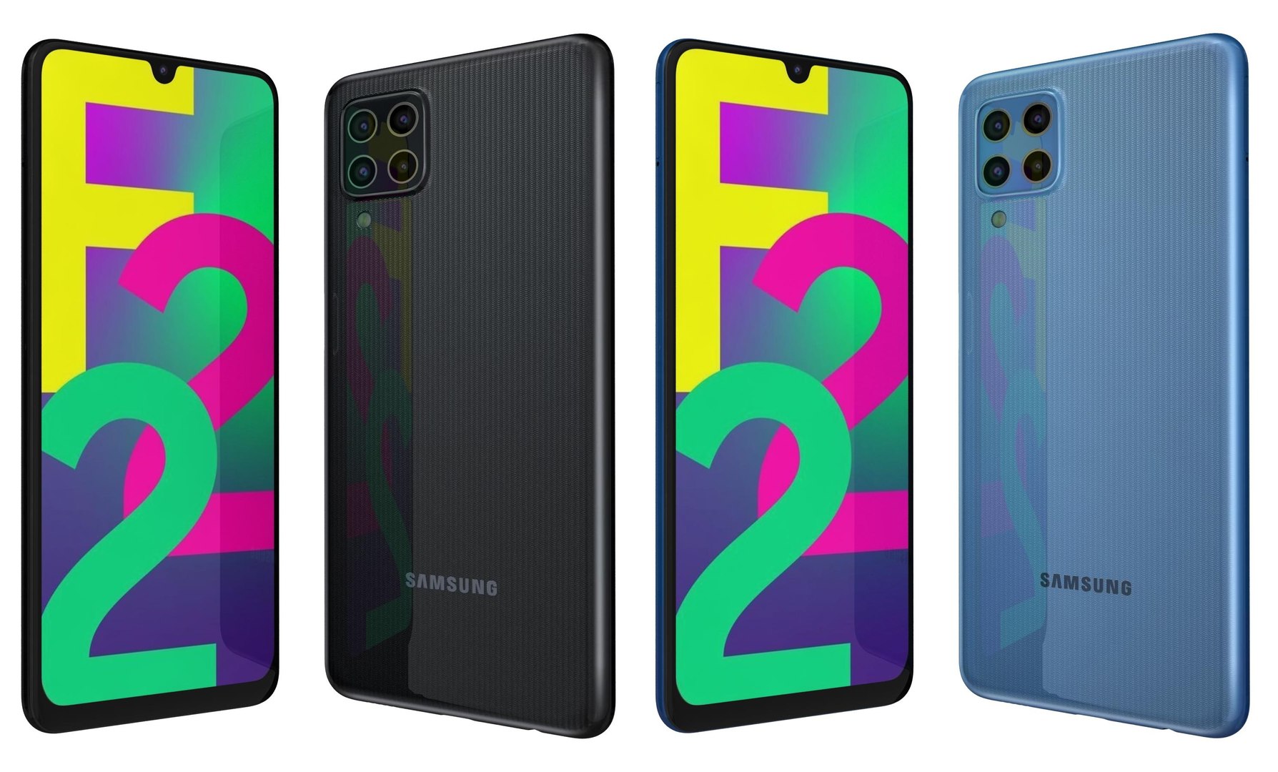 f22 samsung colour