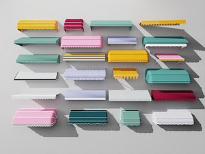 3D model Awning Canopy Collection