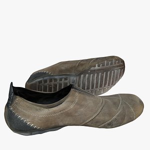 casual shoe c4d
