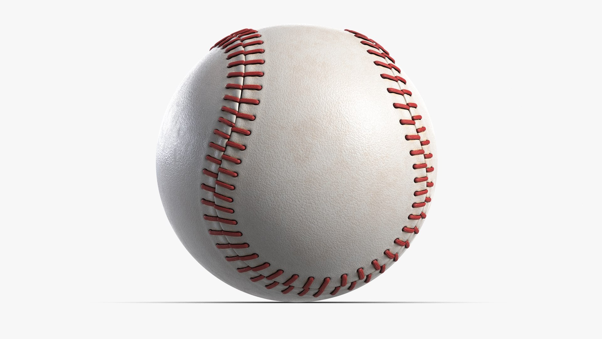 3d ball baseball model