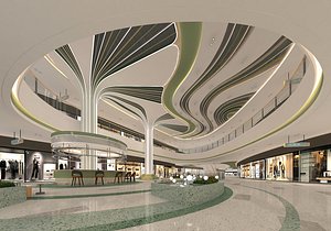 Shopping Mall 49 3D model