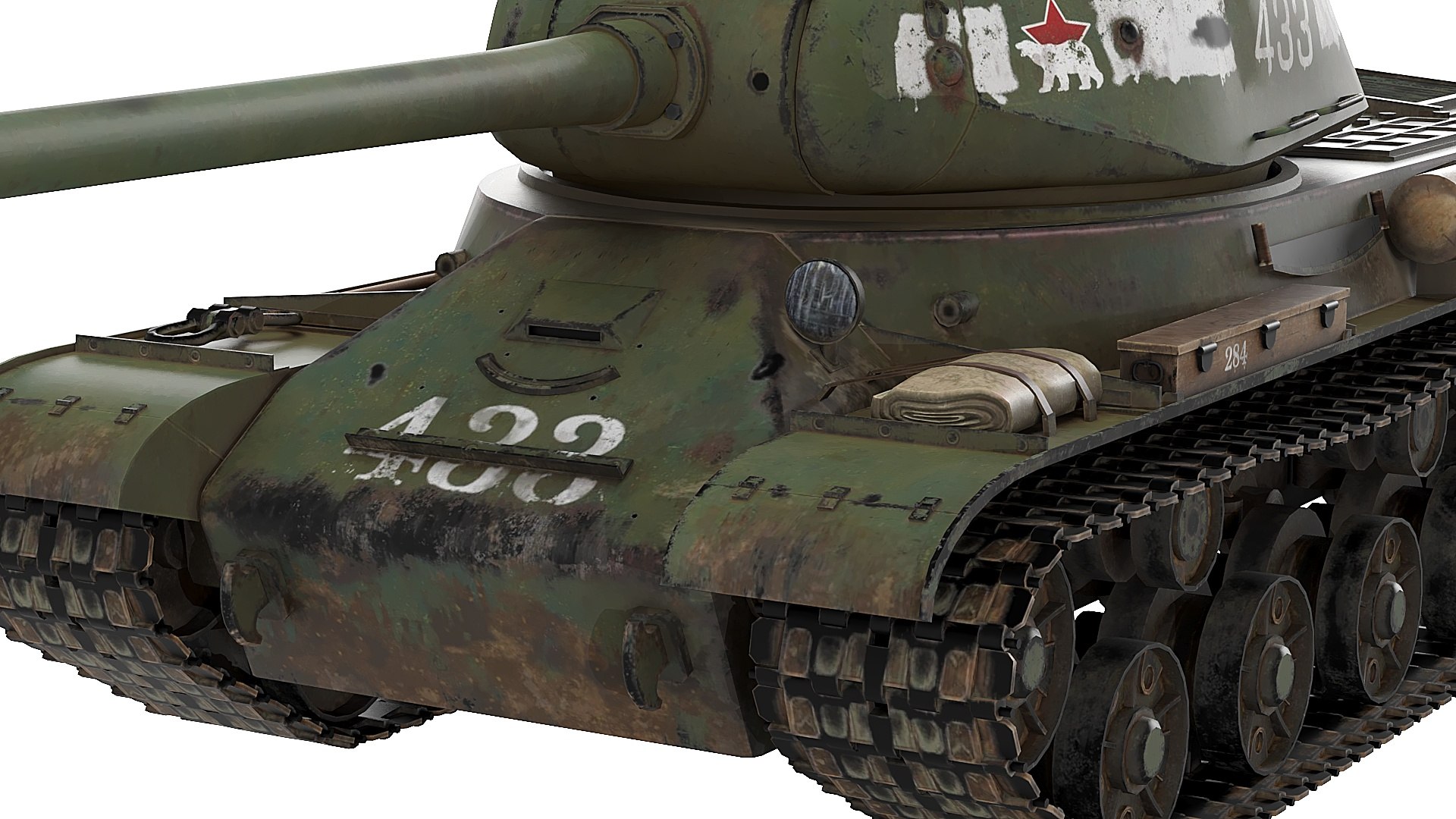 3D IS-2 Tank 3D Model - TurboSquid 2386620