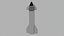 3D Interplanetary space rocket