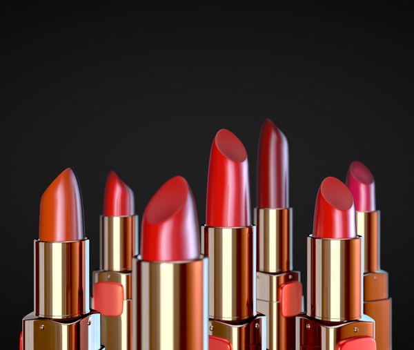 lipstick stick lip 3D model