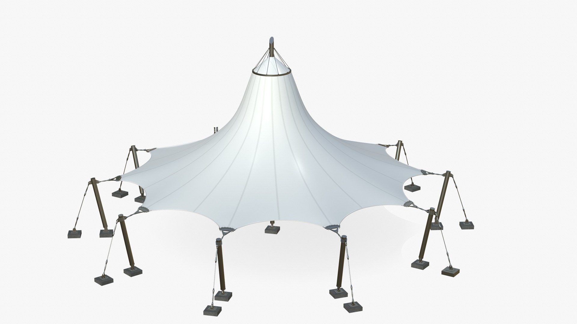 Tensile Structures Conical Arch 3D model https://p.turbosquid.com/ts-thumb/HK/6nrEka/7H/tensilestructureconical05/jpg/1656146022/1920x1080/fit_q87/c5e7284a520f0d4c93bfc69999e25efcfe85d90a/tensilestructureconical05.jpg