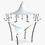 인장 구조 원추형 아치