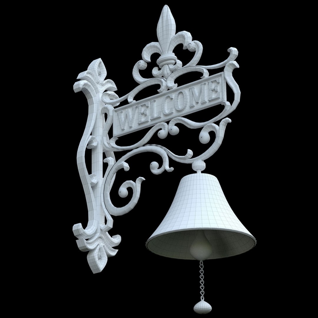 3d model welcome doorbell wall mount https://p.turbosquid.com/ts-thumb/HK/75kZPx/SUa6HkgI/castirondoorbellgrid/jpg/1481284657/1920x1080/fit_q87/29221c1275efbe9a07c31fbbc84c8269075021cc/castirondoorbellgrid.jpg