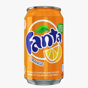 Fanta Drink Aluminium Can