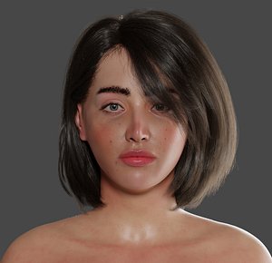 3D Realistic Female Rigged