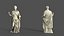 Roman Sculptures 3D model