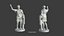 Roman Sculptures 3D model