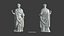 Roman Sculptures 3D model