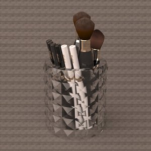 Cosmetic Holder - Makeup Pencils and Brushes