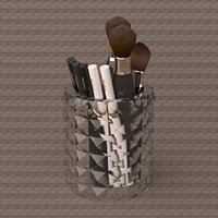 Cosmetic Holder - Makeup Pencils and Brushes