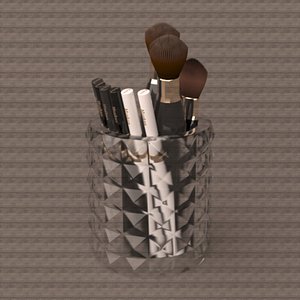 Cosmetic Holder - Makeup Pencils and Brushes