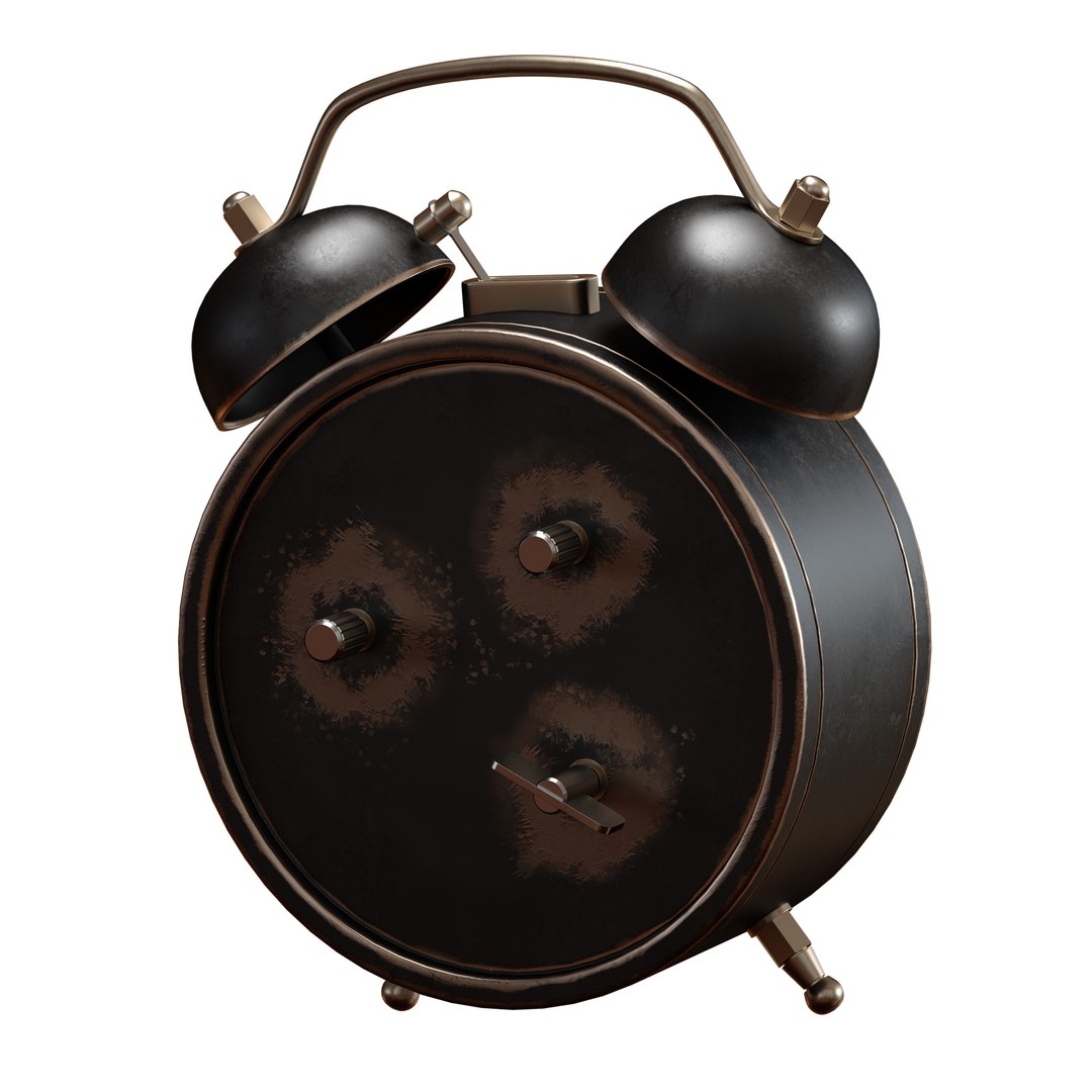 Old antique alarm clock 3D model https://p.turbosquid.com/ts-thumb/HK/QMZwj3/Bb/c0006/jpg/1697870101/1920x1080/fit_q87/94611c3664c0f70757ac11d7f2f55b9df6da11a6/c0006.jpg